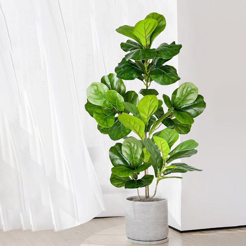 70-135cm Large Artificial Fidd - Ficus Lyrata Tree 评论和价格