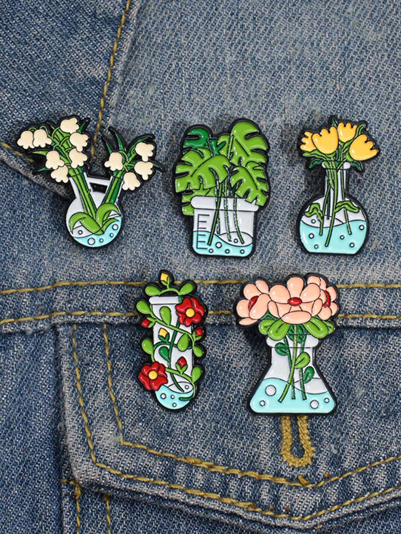 QIHOO 5pcs Cartoon Green Potte - Aloe Vera Pot 评论和价格