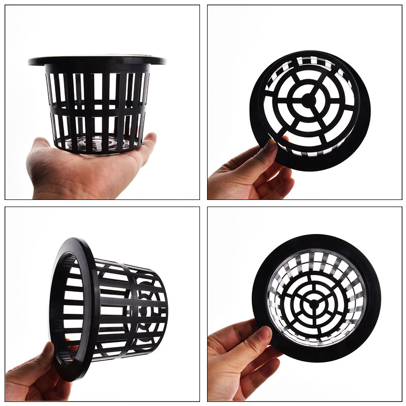 50Pcs Black White Soilless Mes - Aloe Vera Pot 评论和价格